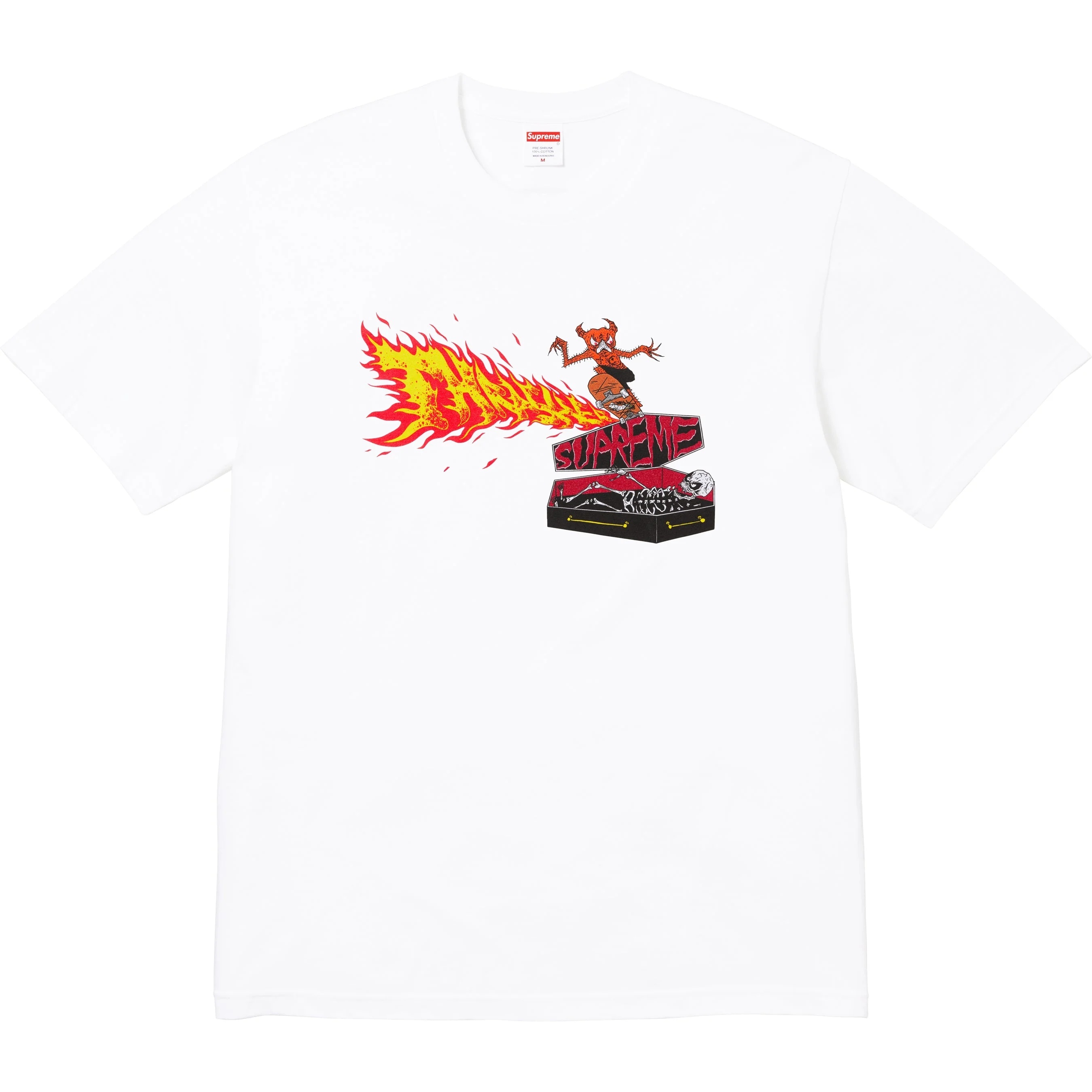 Supreme®/Thrasher® Back Tail Tee view 3